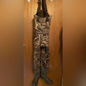 Kids Camouflage Waders: like new